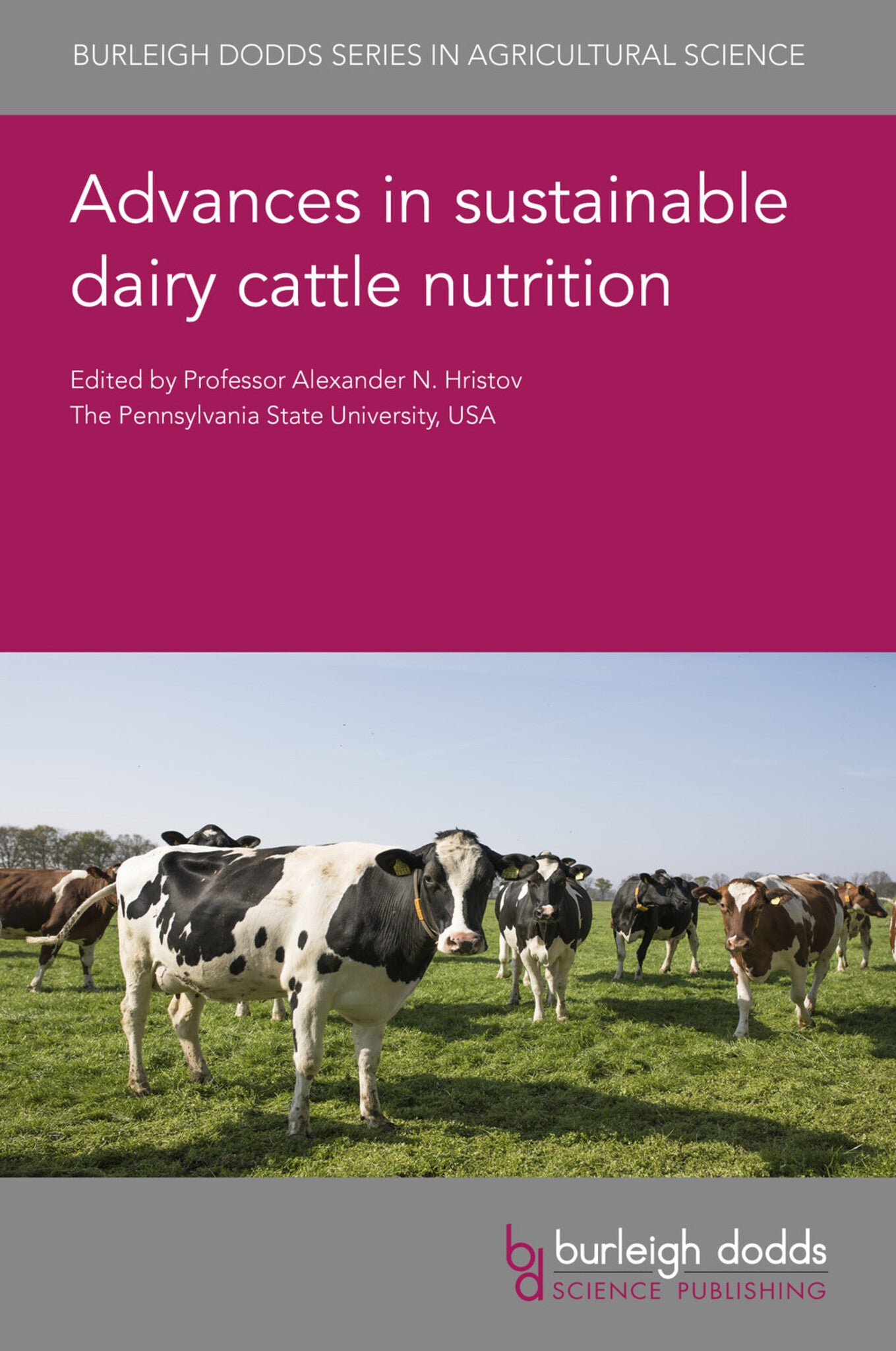 Cover image for Advances in sustainable dairy cattle nutrition ISBN 9781801462051